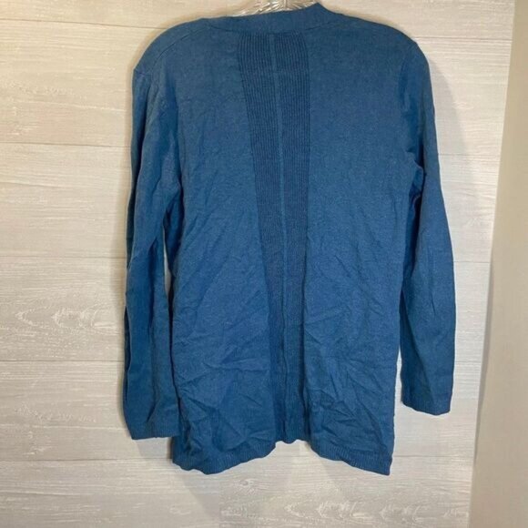 Loft Women's Open Front Cardigan Long‎ Sleeve Sweaters with Pockets - Picture 4 of 6